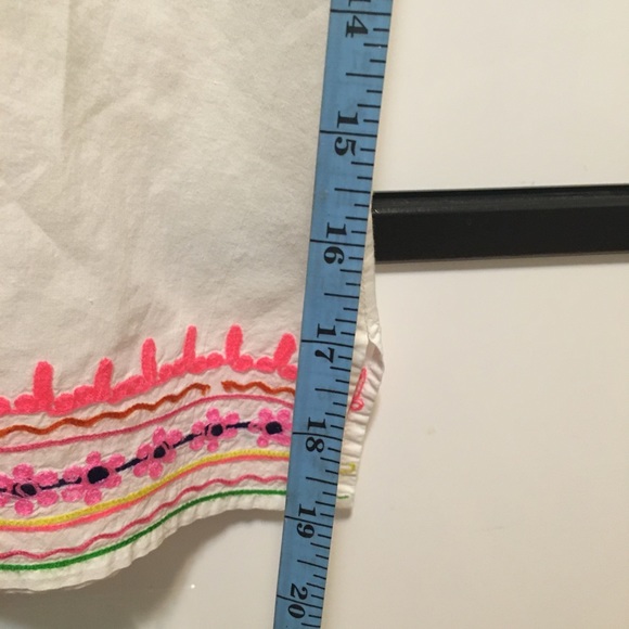 “Debbie Katz” Boho Embroidered Barely Worn Bathing Suit Cover or Long Shirt - Picture 13 of 16